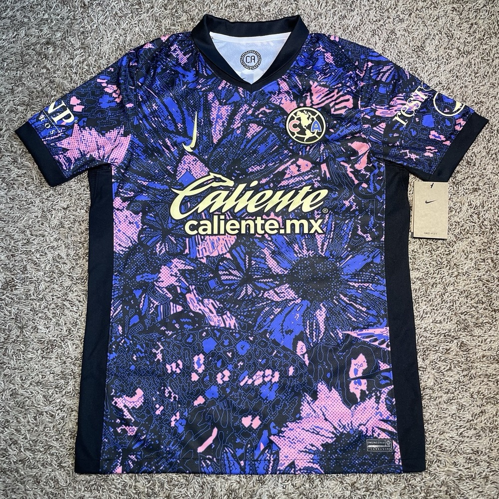 Nike Club America Soccer Futbol Third Jersey Men's Size Large FQ4291-434 NEW